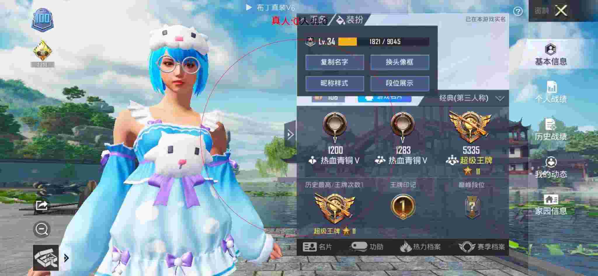 和平精英布丁直装透视 - 和平辅助店卡包装修效果图片大全集辅助预览图